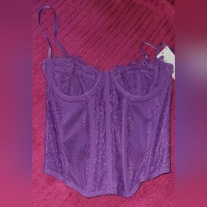 Urban Outfitters Violet Corset Top
